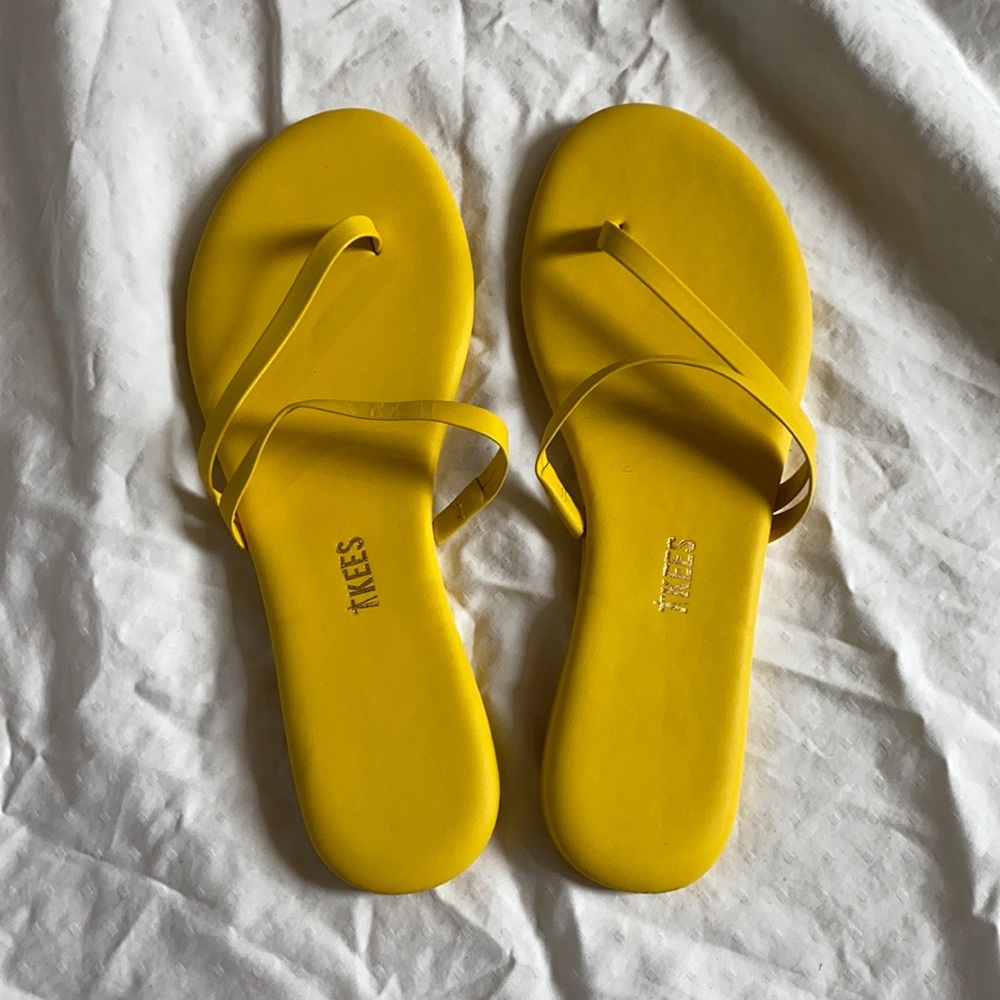 Tkees sandals Sarit in Yellow US 7